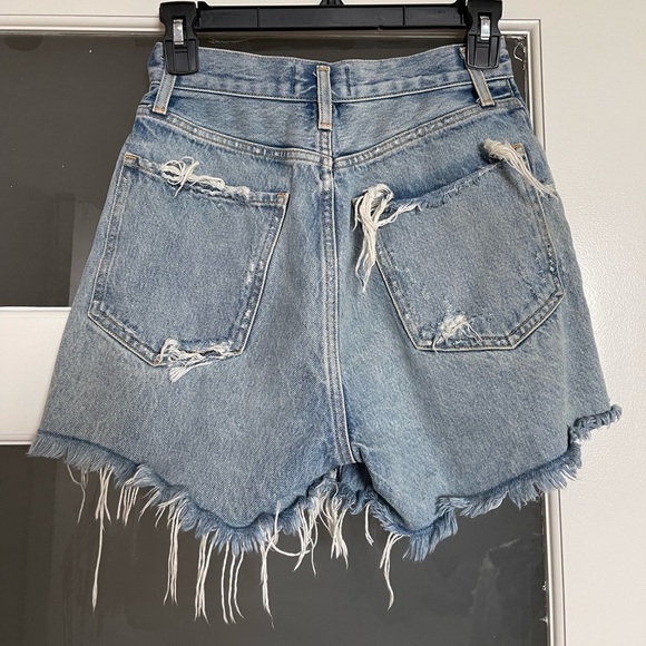 Agolde Vintage Dee High Rise Shorts - Picture 4 of 6